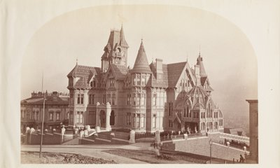 Residence of Mrs. Hopkins, San Francisco by Carleton E. Watkins